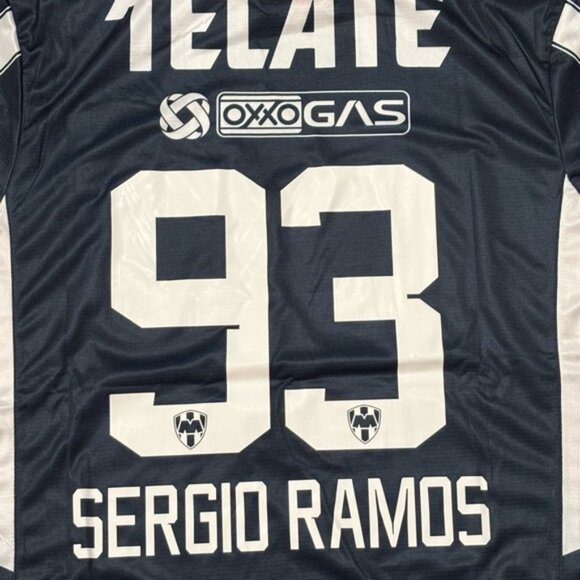 Spain España Monterrey FC Sergio Ramos Jersey # 93 , Unisex - Picture 3 of 16